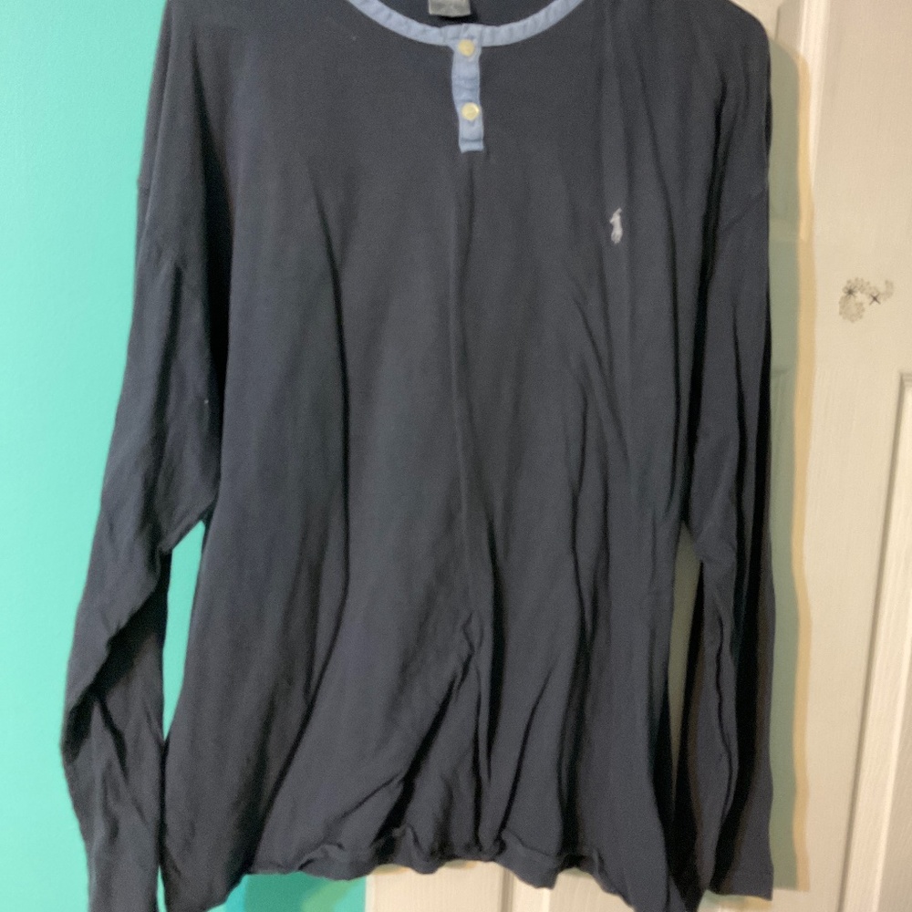 Polo s/m blue shirt